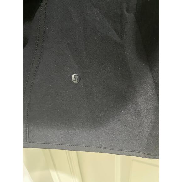 Lululemon City Bound Wrap Jacket Heathered Black / Black Sz M - Picture 7 of 10